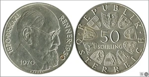 Austria Año: 1970 - KM2909 - S/C- 50 Schilling 20 gr. plata - Bild 1 von 1