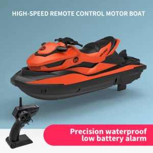 M5 Mini RC Jet Ski 2.4G 50 Meters Remote Control Distance Summer Water Splashing - Picture 1 of 14