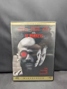 12 Monkeys (DVD, 1998, Collectors Edition) Bruce Willis Brad Pitt - Picture 1 of 1