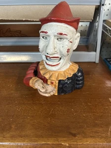 Vintage Cast iron Book Of Knowledge Bank - Picture 1 of 4