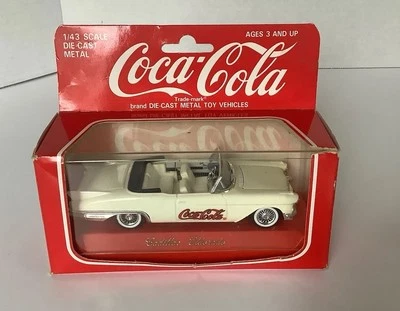 Cadillac Eldorado 1955 de metal fundido a presión Coca Cola de colección - Hecho en Francia Foto 1 de 4