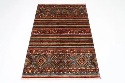 3 x 5 ft  turkish Shall Area Rug Afghan Traditional Hand Knotted oriental Rug - Image 1 of 4