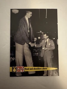 Guinness Book of Records Cards HEAD AND SHOULDERS ABOVE #6 Pro Set 1992 c1 - Picture 1 of 4