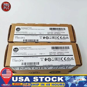 New Factory Sealed AB 1769-OF4 CompactLogix Analog Output Module 1769OF4 - Picture 1 of 3