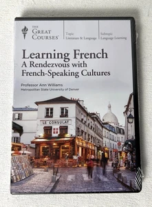 Great Courses-Learning French: A Rendezvous with...(6 DVD Set-No Book) NEW - Bild 1 von 4