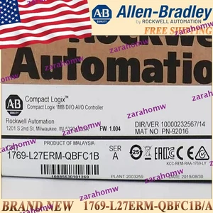 Neu versiegelt AB ControlLogix Controller 1769-L27ERM-QBFC1B/A 1769L27ERMQBFC1B serA - Bild 1 von 7