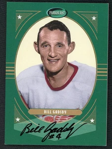 2001-02 Parkhurst Autogramme Bill Gadsby #PA-18 - Bild 1 von 2