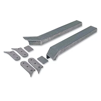 Conectores de subchasis Detroit Speed 010103 1970-1981 GM F-Body estilo soldado 2/paquete Foto 1 de 2