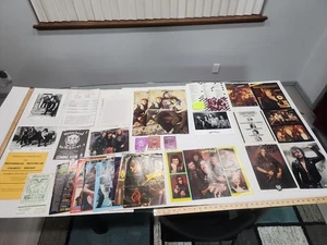 Vintage Motorhead Memorabilia Lot Autogramme, Pressemappen, Handzettel, Pässe usw. - Bild 1 von 12