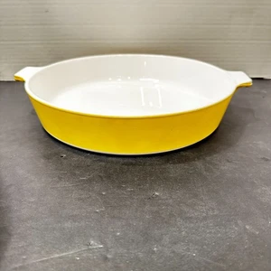 Vintage Corning Ware B-10-B Yellow Pastel 10" Skillet Starburst Logo - Picture 1 of 7