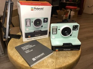 Polaroid OneStep 2 Instant I-Type Film Camera Rare Color Mint Green Tested Works - Picture 1 of 15