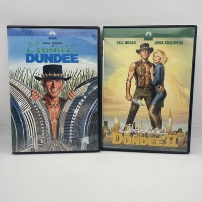 Crocodile Dundee 1 & 2 (DVD, 1986) MINT - Image 1 of 4