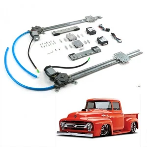 Chevy Truck 55-59 2-Door One Touch Flat Glass power window Motor kit Pickup 3100 - Picture 1 of 11