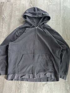 Everlast Black Zip Up Sweatshirt Hoodie Jacket Sports Casual Men’s Size 2Xl - Picture 1 of 5