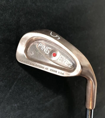 Ping Eye 2+ Red Dot Beryllium Copper BeCu RH 5 Iron Stiff Steel Shaft Golf Pride - Image 1 of 4