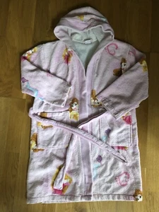 Disney Albornoz Niña Albornoz Princesa Abrigo Talla 10-12 - Imagen 1 de 5