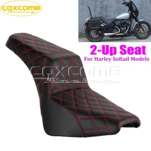 For 2018-2022 Harley Softail Heritage Classic Seat Rider Passenger Driver 2 Up - Foto 1 di 9