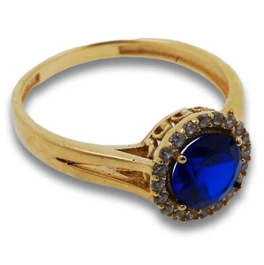 Ring 585 Gold 14 Kt Gelbgold Goldring Damen Wert 510,- - Bild 1 von 8