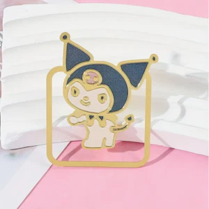 sanrio Kuromi metal clip for books, statinary, schoo, office - Picture 1 of 1