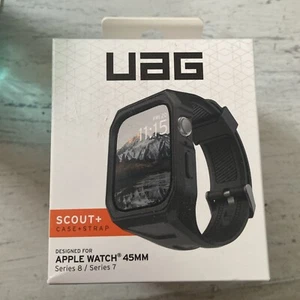 New UAG Scout Apple Watch 45MM Case & Strap For Series 8 & 7 Apple Watch - Photo 1 sur 9