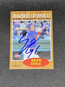 Sean Coyle All Star signiertes Autogramm 2011 Topps Heritage Minors Karte #246 ~ Echtheitszertifikat - Bild 1 von 3