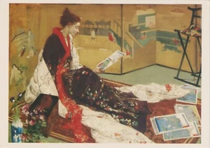 "Caprice in Purple and Gold, No. 2: The Golden Screen" by James McNeill Whistler - Bild 1 von 2