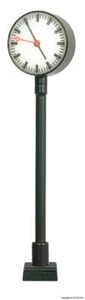 Viessmann 5080 LED Platform Clock Lit On Post HO - Picture 1 of 1
