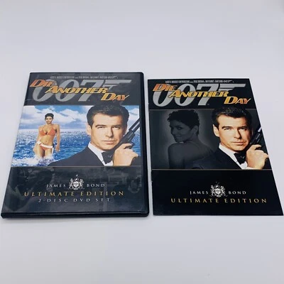007 Die Another Day DVD James Bond Ultimate Edition 2-Disc Set w/ Booklet - Used - Image 1 of 4