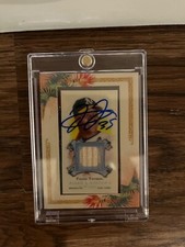 2006 Topps Allen & Ginter Frank Thomas Auto Autograph Bat Relic Oakland A's
