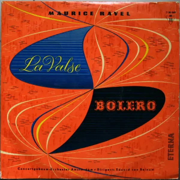 Ravel Bolero / La Valse Vinyl Single 10inch NEAR MINT Eterna - Bild 1 von 1