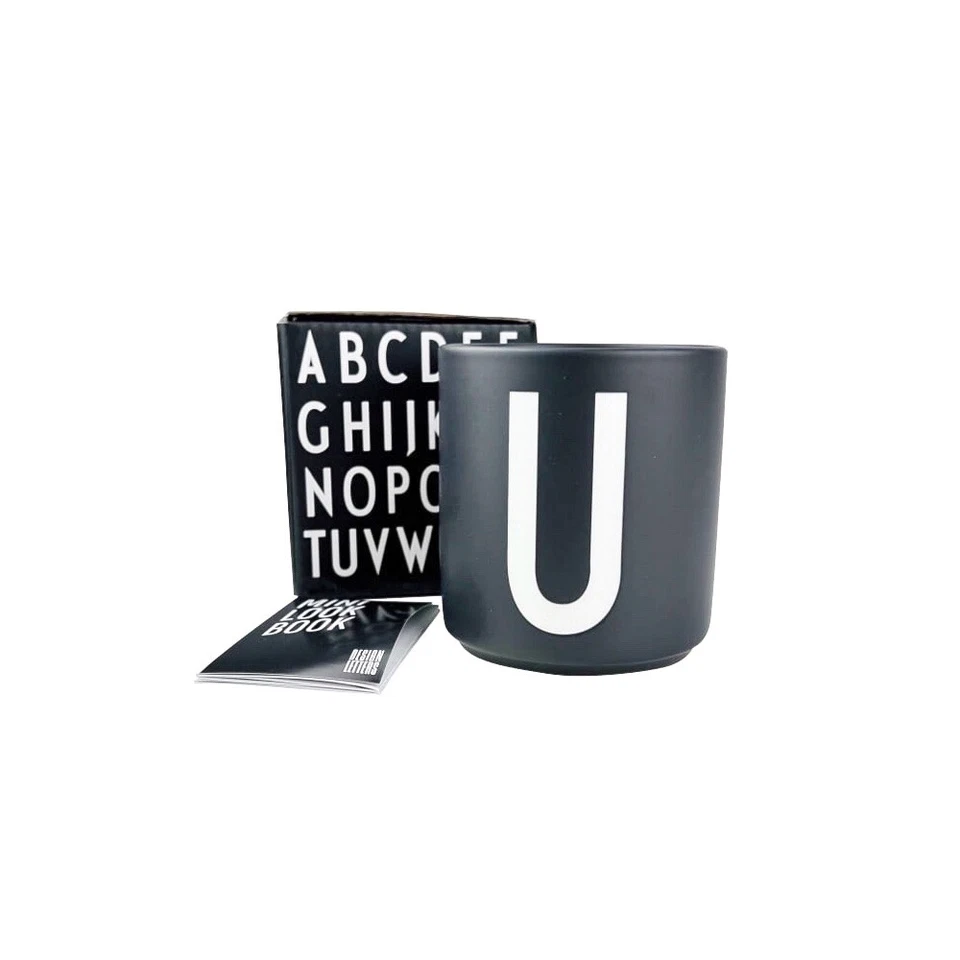 Design Letters Design Becher Personal Buchstaben U - Bild 1 von 4