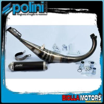 200.0422 POT D'ECHAPPEMENT POLINI BIG EVO 94CC YAMAHA DT 50 R MINARELLI AM6 - Photo 1/4