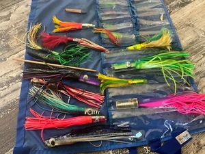 SALT WATER FISHING LURES TROLLING BLUE WATER BAG TROLLING ZUKERS 15 - Picture 1 of 5
