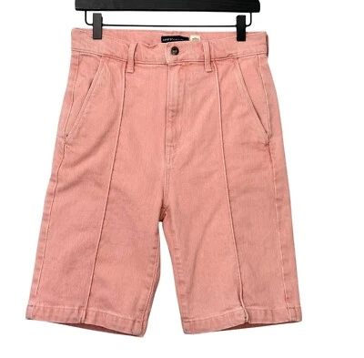 Bermudas Levi's Made & Crafted Riviera para mujer rosa algodón elástico talla 27 Foto 1 de 4
