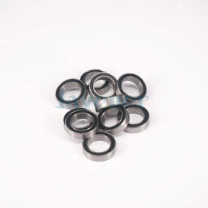 Rodamiento de bolas de ranura profunda blindado de pared delgada 6700-2RS 10x15x4 mm ABEC1 10 piezas - Imagen 1 de 6