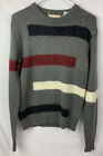 Vintage Mohair Sweater Pullover Wool Blend Mens Medium Gray Adam Sloane