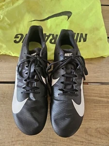 Nike Zoom Rival S 9 Track & Field Sprinting Shoes,  Black, Size US 9.5 - Picture 1 of 12