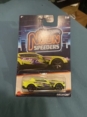 Hot Wheels Neon Speeders Rally Cat Brand New 2023 - Image 1 of 2