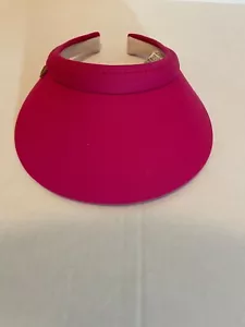 Vintage Liz Claiborne Pink Tennis Sun Visor  de - Picture 1 of 3