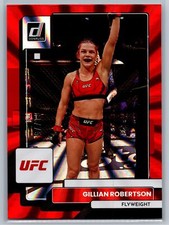 2023 Donruss UFC Holo Red Laser /75 #173 Gillian Robertson