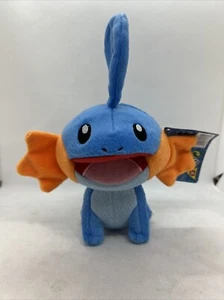 Pokemon Original Mudkip Tomy Plush 9” New w/ Tags - Picture 1 of 6