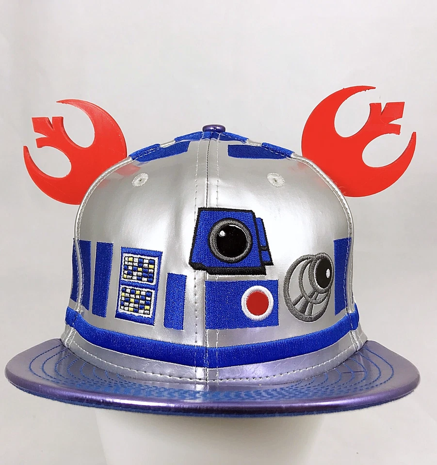 Star Wars REBEL Orejas de Mickey para cualquier sombrero - Impreso en 3D 2 piezas Galaxy's Edge Foto 1 de 4