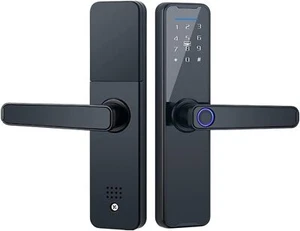 Tuya Smart Lock Biometrisches Fingerabdruck Türschloss Holztüren Bluetooth - Bild 1 von 8