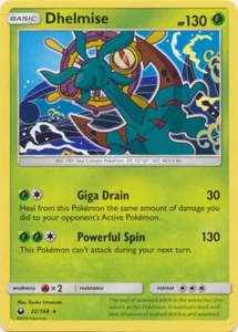 Dhelmise 22/168 Rare - Celestial Storm SM7 Pokemon Card - Picture 1 of 1