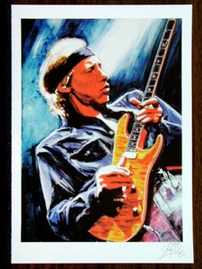 Kunst Druck Grafik MUSIK-LEGENDEN Bild handsigniert, limitiert, nummeriert - Bild 1 von 2