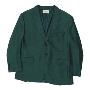 Blazer Pierre Cardin Cerruti 1881 Hombre Lana Verde Cachemira | Diseñador Vintage - Imagen 1 de 3