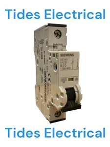 Siemens MCB 20 Ampere Typ B einpolig 20A B20 Leitungsschutzschalter 5SY61  - Bild 1 von 2