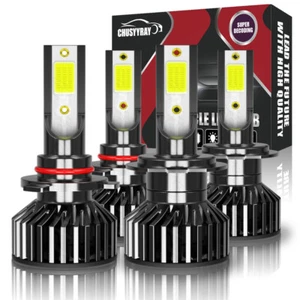 For Toyota Celica GT 2005-2003 - 4x 6000K 9005 H7 LED Headlight Lights Bulbs - Picture 1 of 12