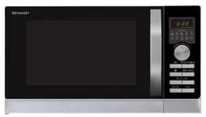 Sharp Home Appliances Microwaves Microonde combinato 25 L 900 W Argento - Foto 1 di 5