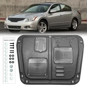 Cubierta de motor automática para Nissan Altima 2013-2018 protector contra salpicaduras de motor plástico acero - Imagen 1 de 11
